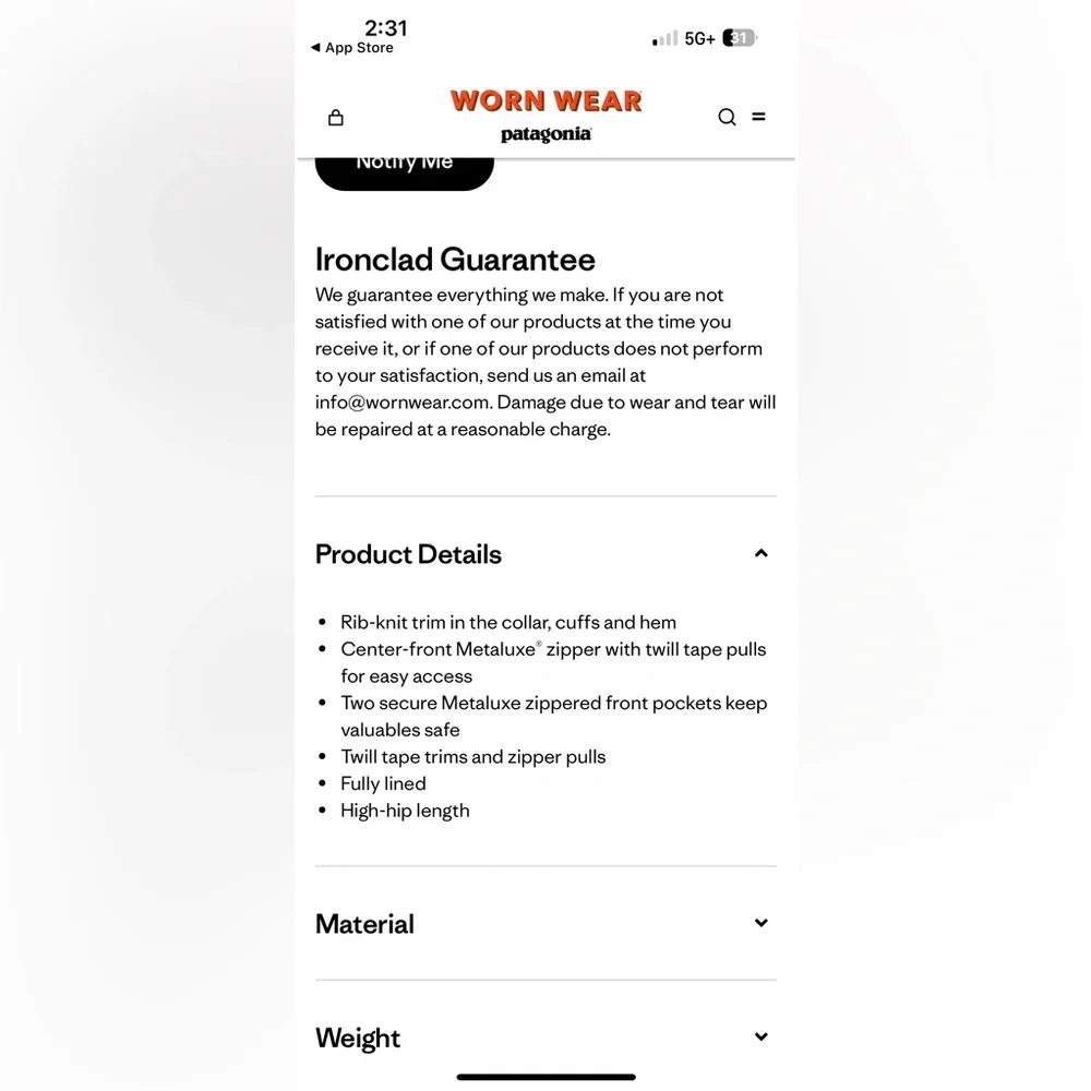 Patagonia® Worn Wear Women's Los Gatos Bomber Jacket Camel size Small - Picture 5 of 5